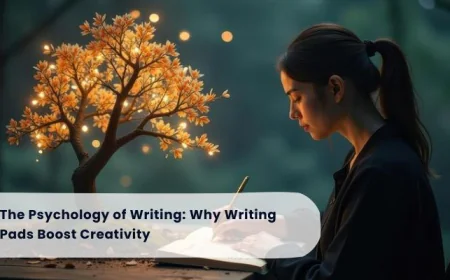 The Psychology of Writing: Why Writing Pads Boost Creativity