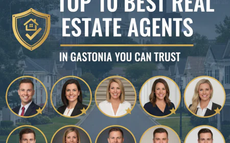 Top 10 Best Real Estate Agents in Gastonia You Can Trust