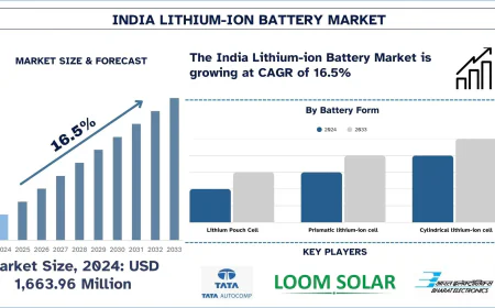 India Lithium-ion Battery Market Size, Share & Forecast (2025-2033) | UnivDatos
