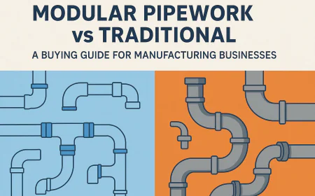 Modular pipework vs traditional: a buying guide for manufacturing businesses
