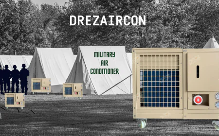 Military Air Conditioner Solutions: Reliable Cooling for Extreme Defense Environments by Drezaircon