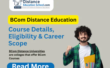 Online BCom Degree in India: Top Colleges, Eligibility, Fees, and Career Opportunities