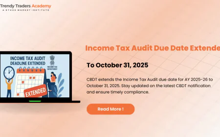 Income Tax Audit Due Date Extension 2025 – CBDT Notification & Latest News