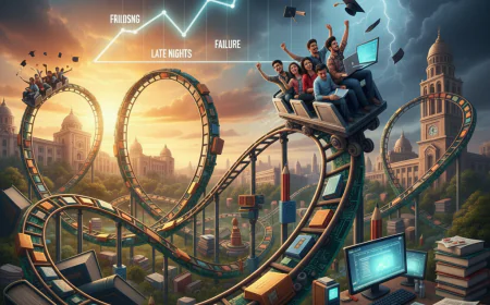 MSc Jorney in Pune Roller Coster like Journey