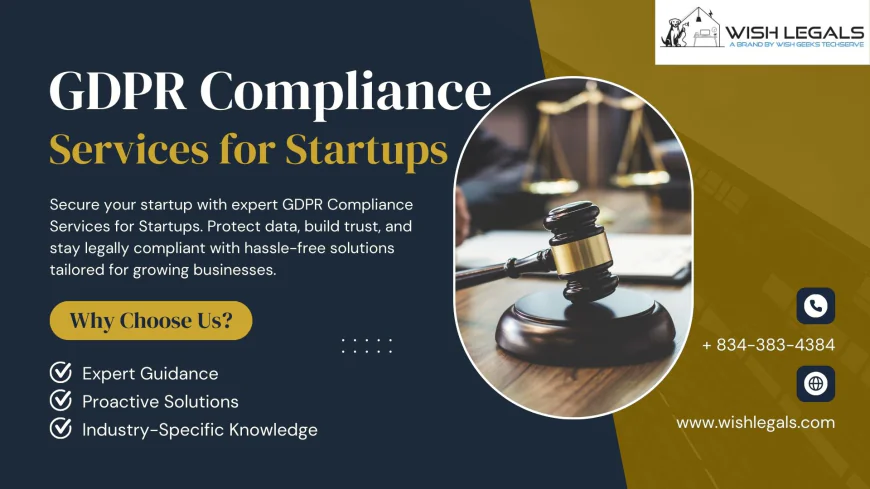 Affordable GDPR Compliance Services for Startups | Wish Legals