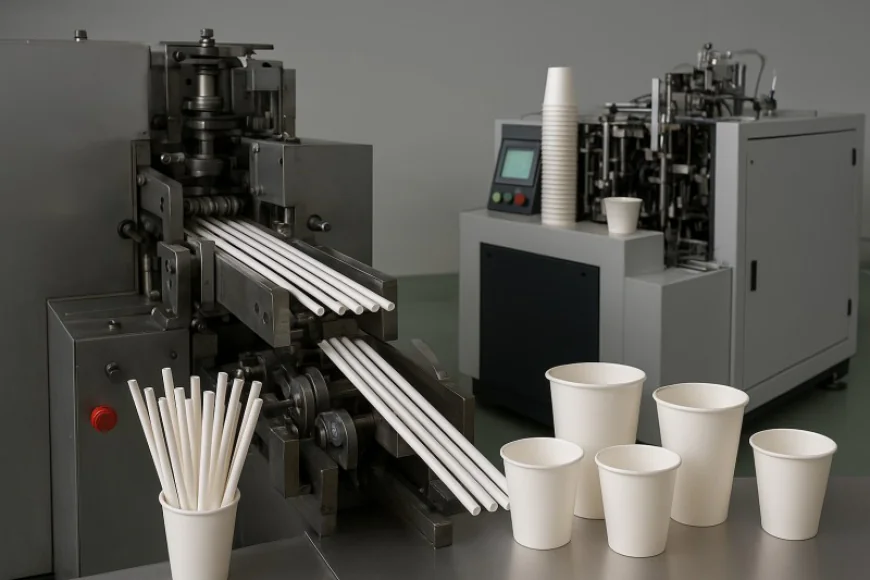 Premium Paper Straw & Paper Cup Making Machines from Delhi Manufacturers