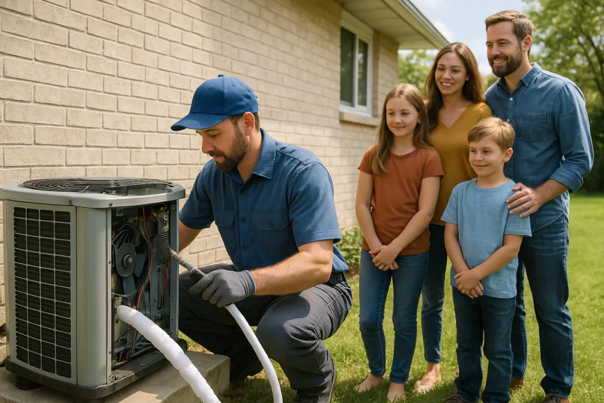 How a Faulty Blower Fan Causes AC Lines to Freeze