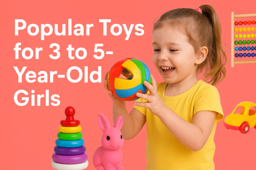 Popular Toys for 3 to 5-Year-Old Girls