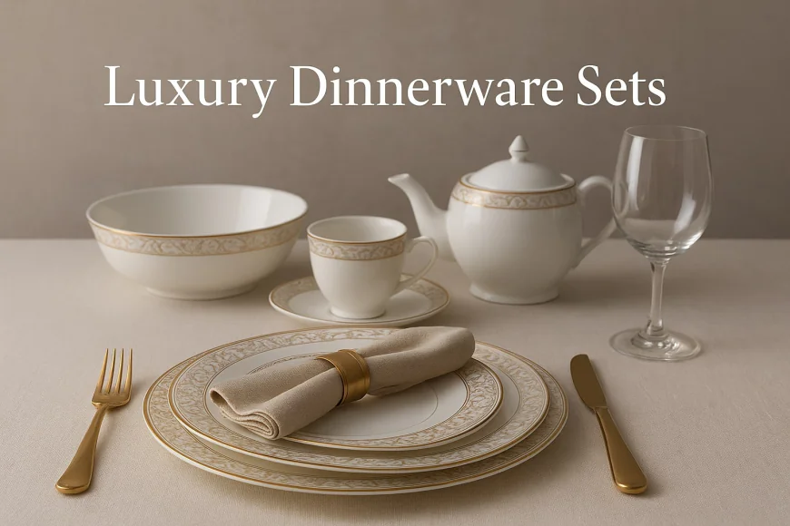 Elevate Your Dining Experience with Luxury Dinnerware Sets