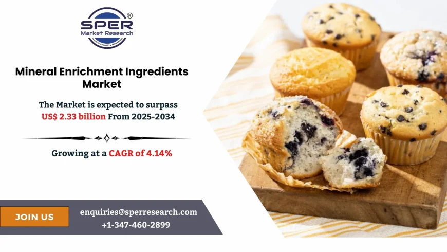 Mineral Enrichment Ingredients Market Growth, Share and Demand 2034