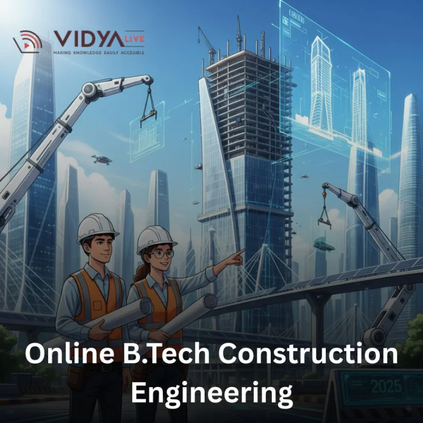 Why Choose B.Tech Construction Engineering in 2025? Future Scope & Global Demand
