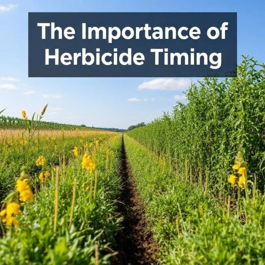 The Importance of Herbicide Timing