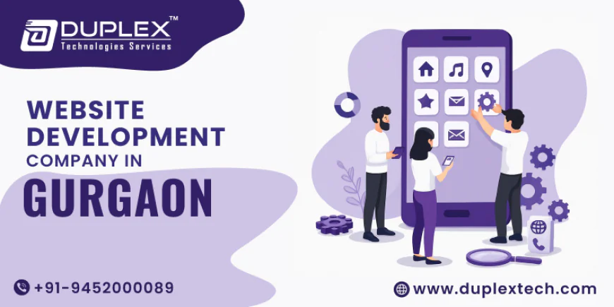 How Duplex Technologies Incorporates the Latest Tech in Web Development in Gurgaon