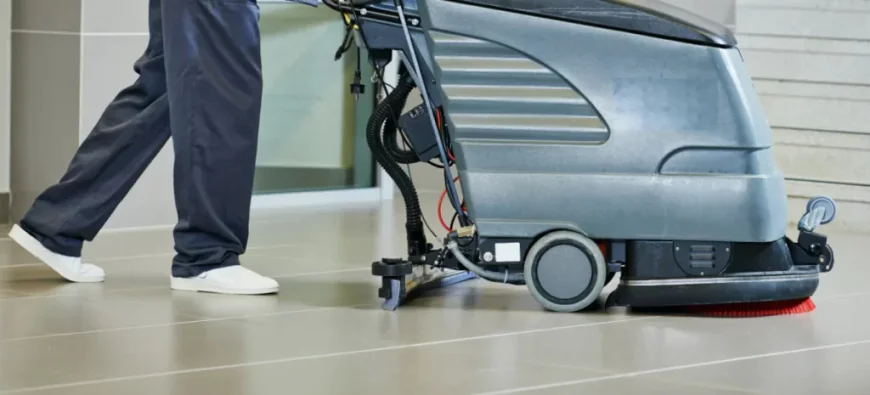 The Science of Shine: How Buffing Enhances Commercial Flooring