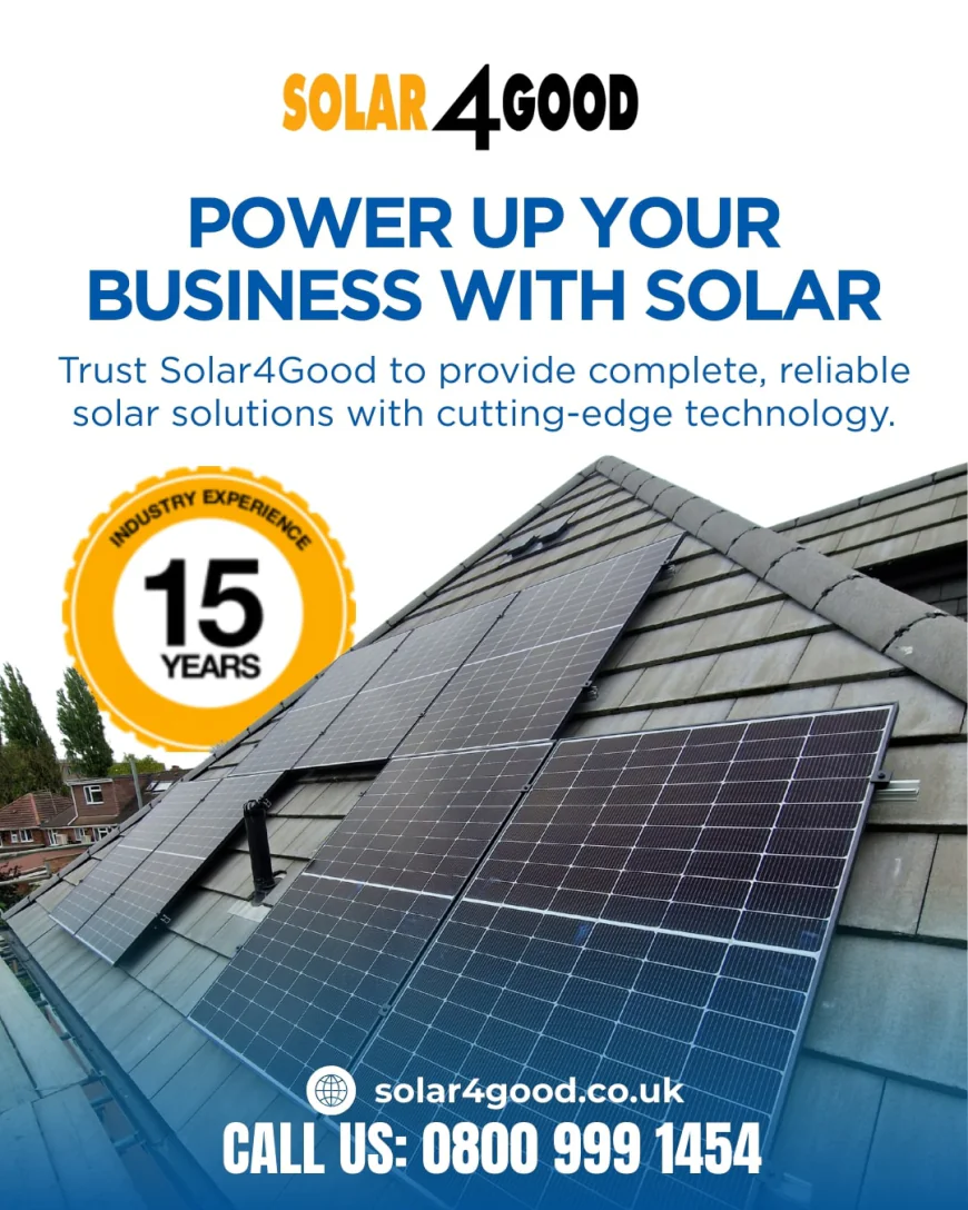 Solar4Good UK Ltd - Residential & Commercial Solar Installers in UK