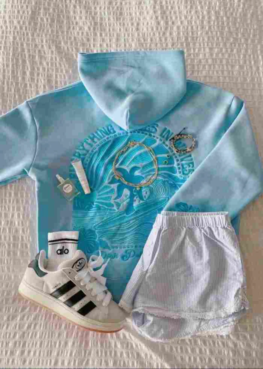 The Pink Palm Puff Hoodie: A Statement Piece Reimagined