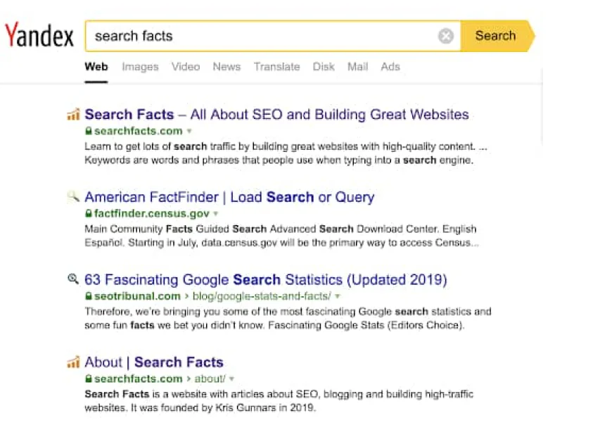 The Emergence and Growth of Russia’s Leading Digital Search Platform