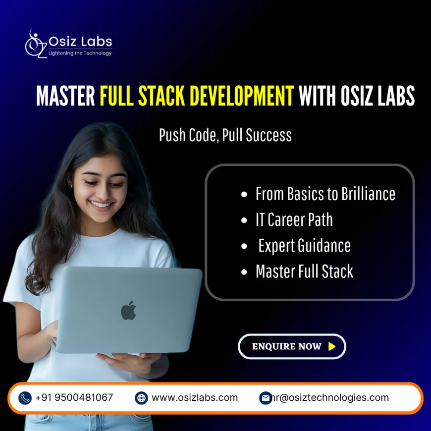 How Can Osiz Help Transform Your Learning into a Tech Career?