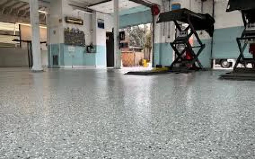 Durable & Decorative Garage Floor Coatings  - Blupoxy Coatings