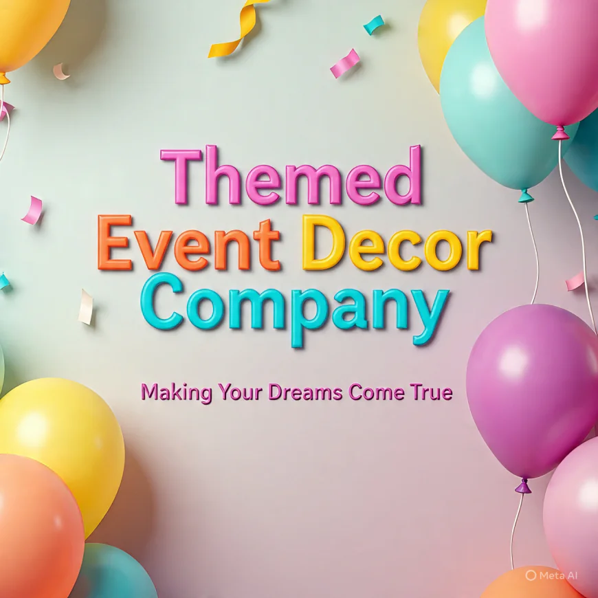 Best Themed Event Decor Company to Make Your Party Unforgettable