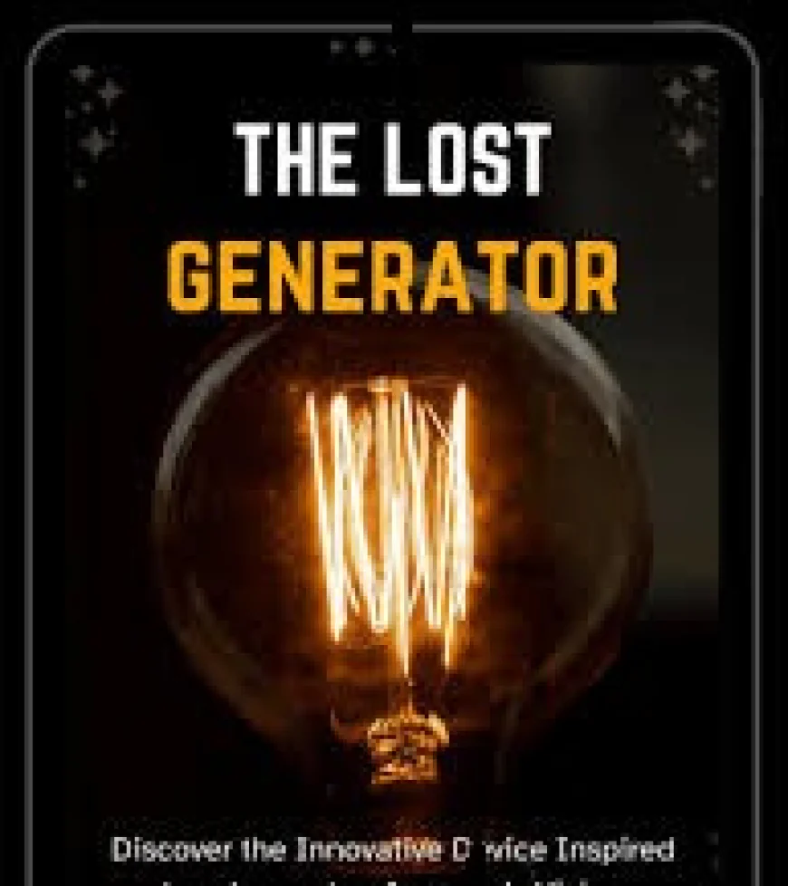 The Lost Generator – Unlock Clean, Reliable Energy Anywhere