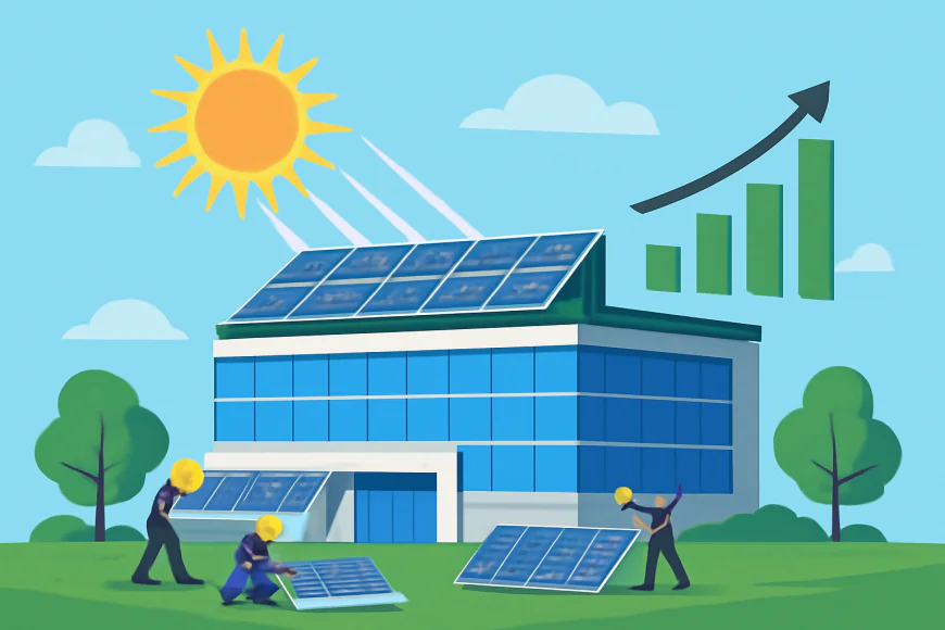 How Commercial Solar Panels Can Help UK Businesses Save on Energy Costs
