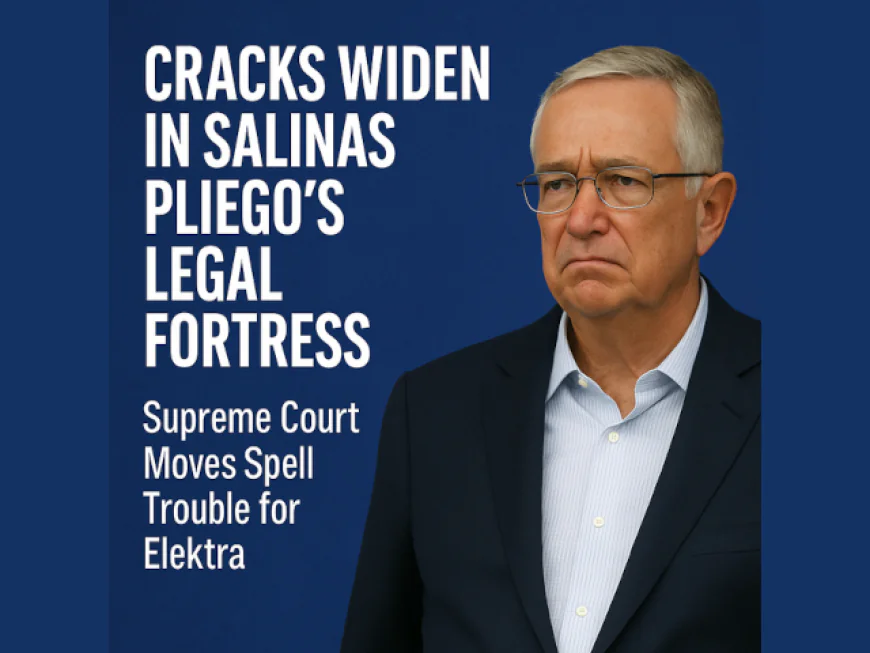 Cracks Widen in Salinas Pliego's Legal Fortress: Supreme Court Moves Spell Trouble for Elektra