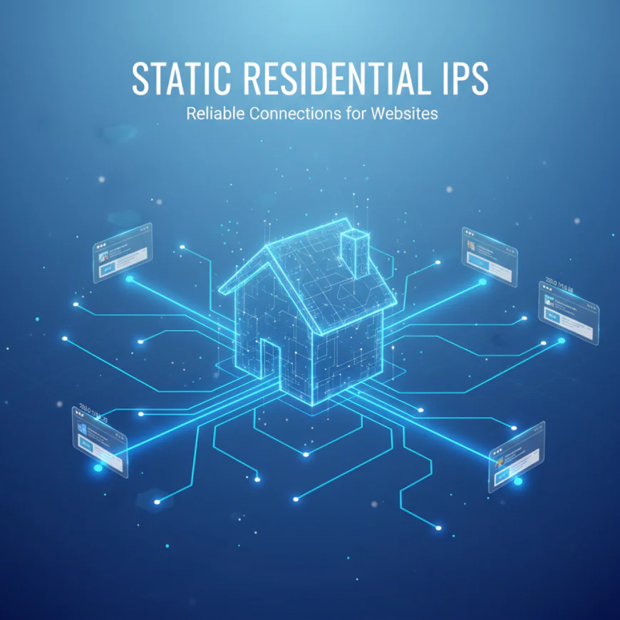 Static residential IPs