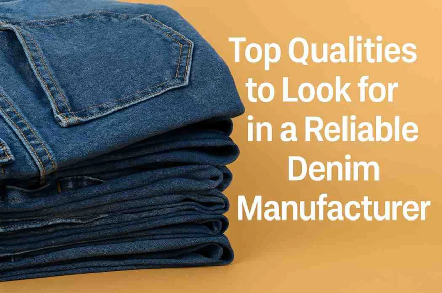 Top Qualities to Look for in a Reliable Denim Manufacturer