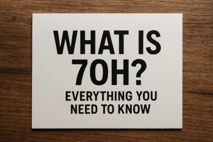What is 7oh? Everything You Need to Know