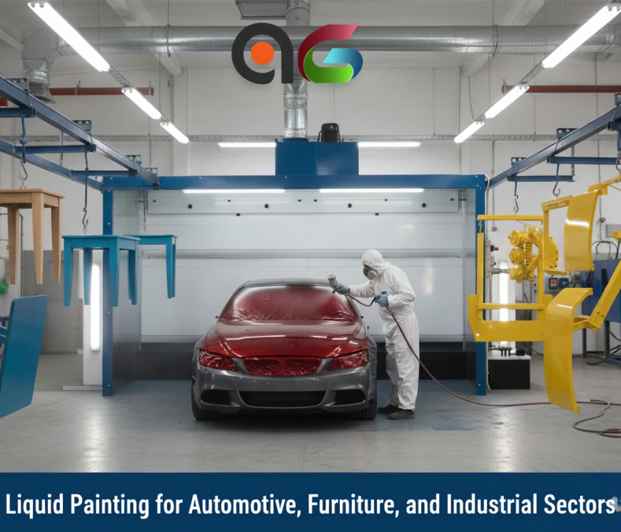 Liquid Painting for Automotive, Furniture, and Industrial Sectors