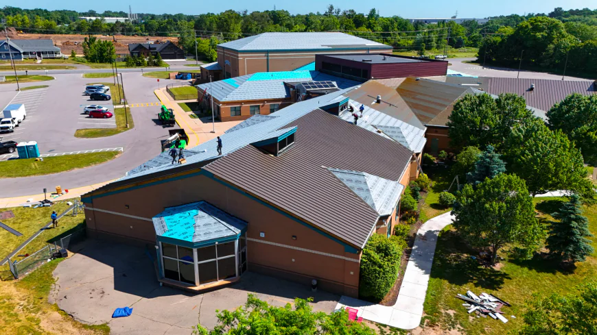 Commercial Roofing Company Michigan Experts for Durable Roof Repair