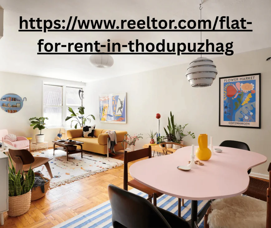 Riverside Tranquility Awaits with Flat For Rent In Thodupuzha
