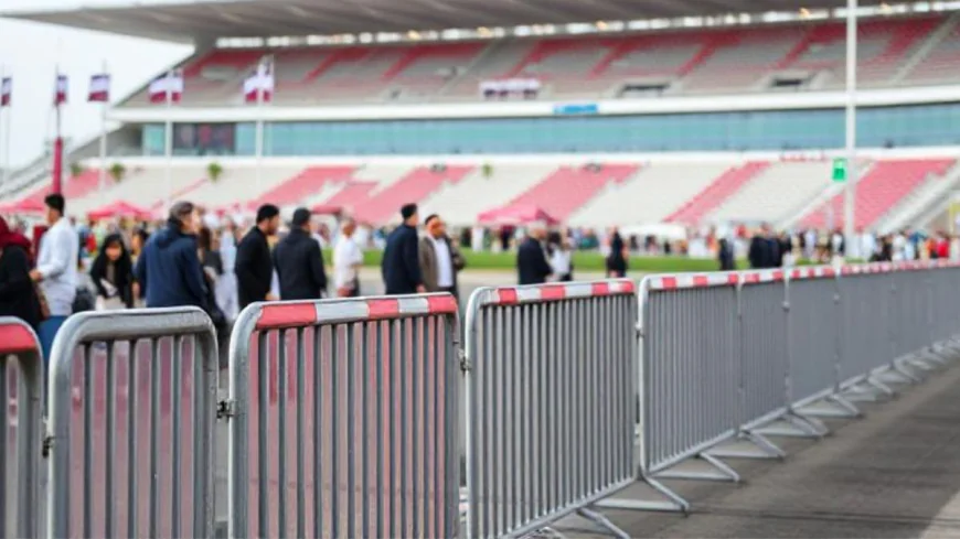 Portable Crowd Barricades Qatar | Reliable Event and Site Safety Solutions