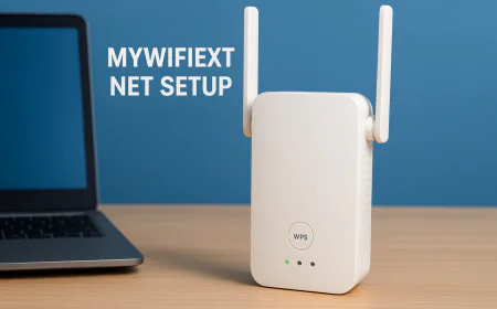 Secure and Configure MyWiFiExt Net with 192.168.1.250