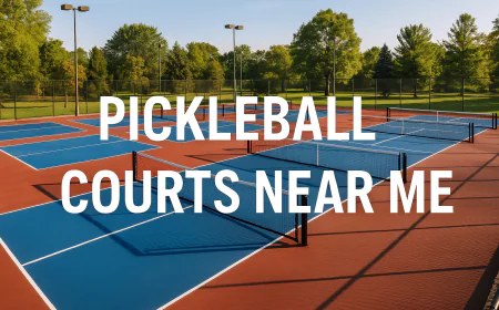 Where to Find the Best Pickleball Courts Near Me