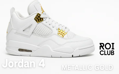 Jordan 4 Metallic Gold: Italy's Luxury Sneaker