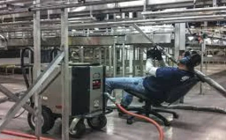 How Dry Ice Blasting Enhances Manufacturing Productivity