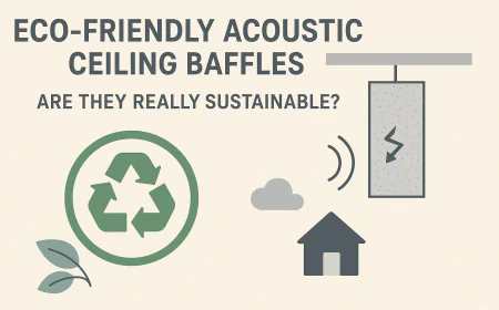 Are Eco-Friendly Acoustic Ceiling Baffles Truly Sustainable?
