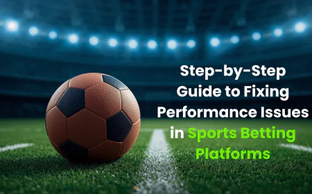 Step-by-Step Guide to Fixing Performance Issues in Sports Betting Platforms