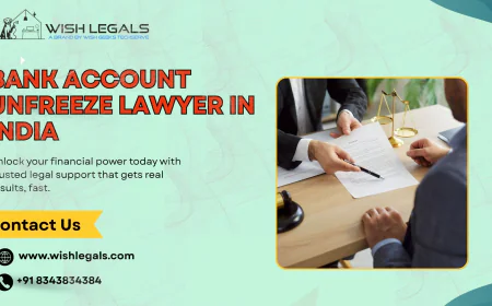 Bank Account Unfreeze Lawyer in India to Secure Your Finances with Legal Expertise | Wish Legals