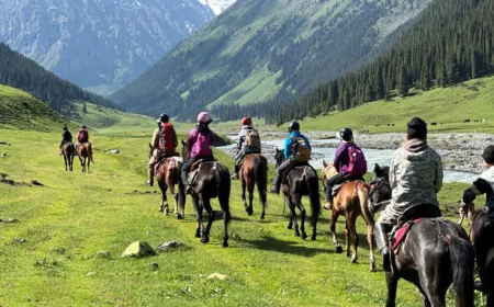 Explore the Beauty of Kol Say Lake in Kazakhstan with Kyrgyz Guided Tours