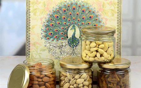 Diwali Dry Fruit Hampers Online – Celebrate a Healthy, Joyful, and Luxurious Diwali with YuvaFlowers