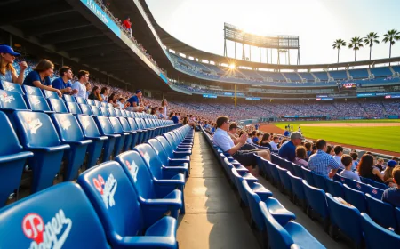 Dodger Stadium Seating: Capacity, Layout & How to Buy Home Run Seats