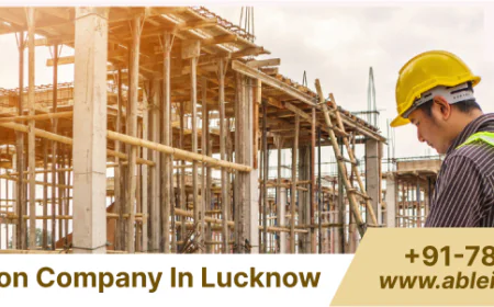 Construction Company in Lucknow | Crafted with Innovation & Trust