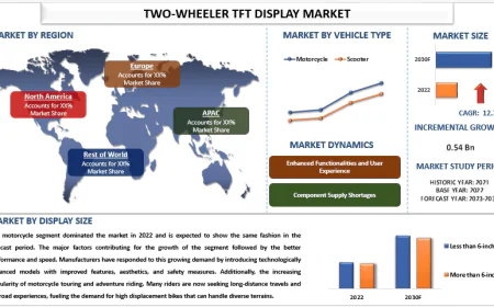 Two-wheeler TFT Display Market Size, Share & Analysis, 2030 | UnivDatos