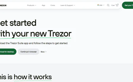 Trezor.io/start (Official) | Installing Trezor Suite (MacOS)