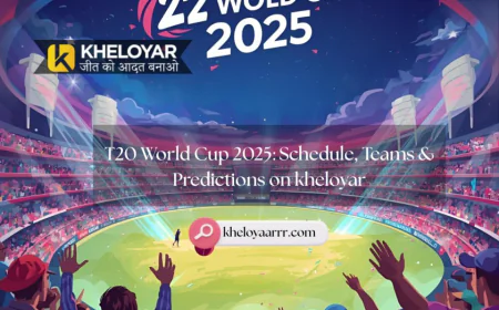 T20 World Cup 2025: Schedule, Teams & Predictions on kheloyar