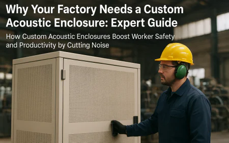 Why Your Factory Needs a Custom Acoustic Enclosure: Expert Guide