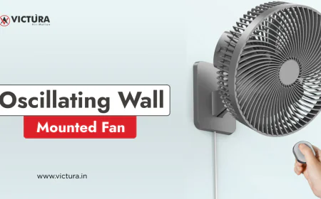 Oscillating Wall Mounted Fans: Space-Saving Cool Comfort for Indian Homes